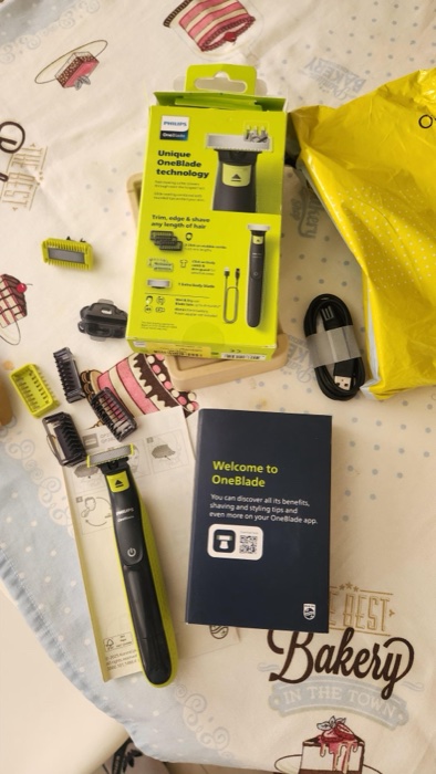 Vom Kunden erhaltenes Philips OneBlade